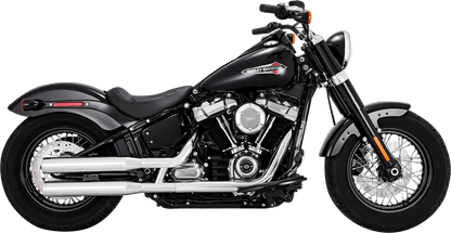 VANCE & HINES Eliminator 300 Slip-On Mufflers - Chrome Softail  2018-2022  16312