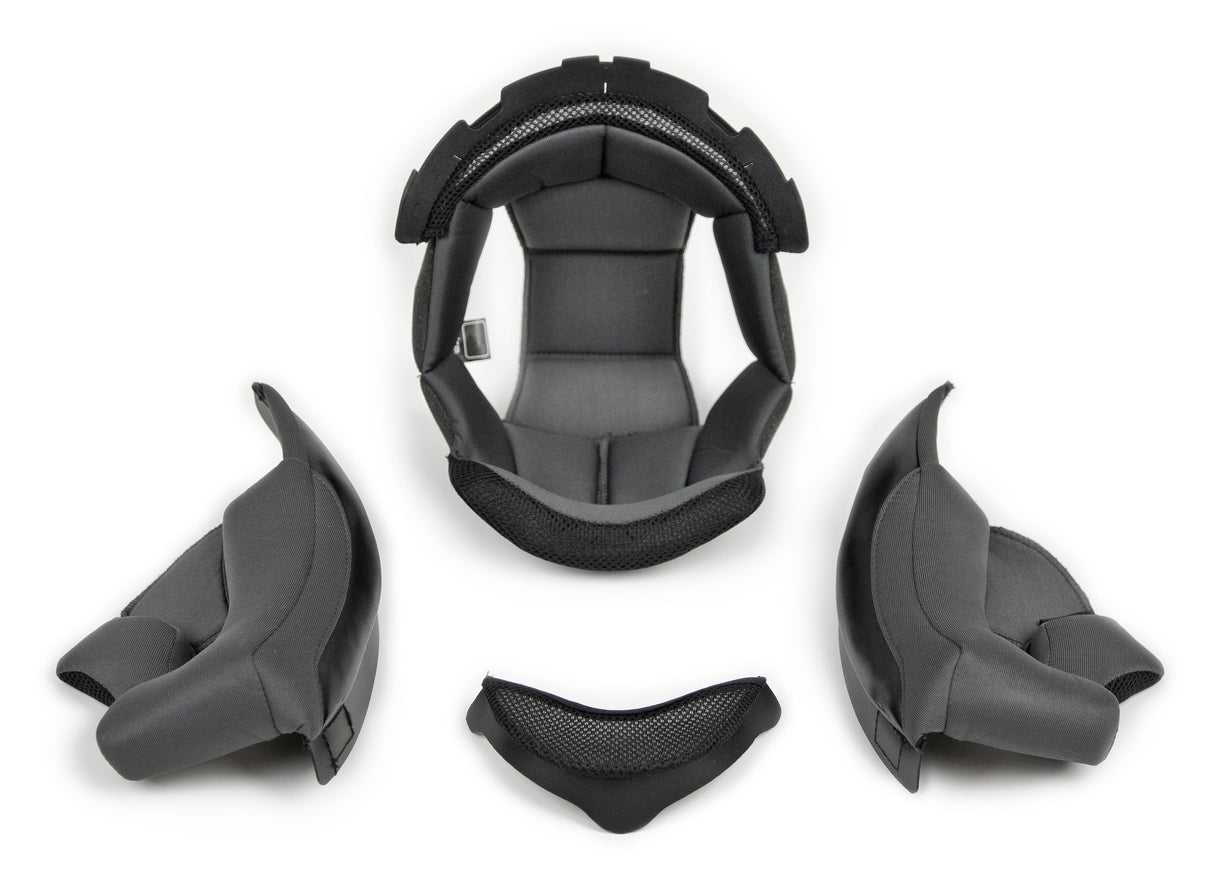 SCORPION EXO Exo-R320 Kwikwick 2 Wht Snaps Liner/Cheek Pad Kit Xl 32-600-06