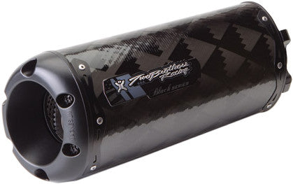TBR M-2 Black Series Slip-On Exhaust System (Carbon Fiber) 005-3280407V-B