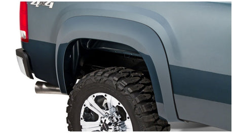 Bushwacker 07-13 GMC Sierra 1500 Fleetside Extend-A-Fender Style Flares 4pc 78.7/97.6in Bed - Black 40952-02