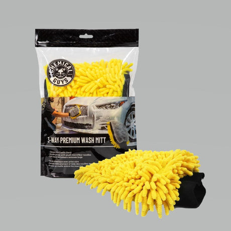 Chemical Guys Three-Way Premium Microfiber Wash Mitt MIC494