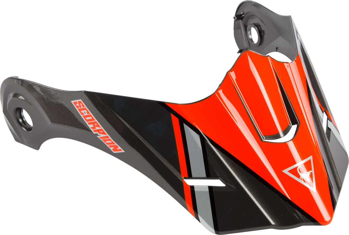 SCORPION EXO Exo-At950 Peak Visor Teton Neon/Orange 52-533-80