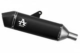 72506VAN Arrow Veloce Homol Slip-on Exhaust, Aluminum Dark for Triumph Tiger 900 24-25