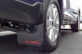 Rally Armor 15-19 Subaru Outback Black UR Mud Flap w/ Red Logo MF36-UR-BLK/RD