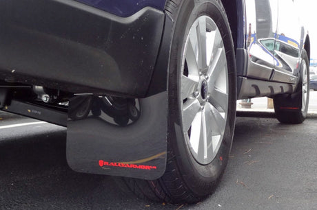 Rally Armor 15-19 Subaru Outback Black UR Mud Flap w/ Grey Logo MF36-UR-BLK/GRY