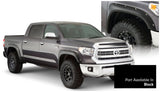 Bushwacker 16-17 Toyota Tundra Fleetside Pocket Style Flares 4pc 66.7/78.7/97.6in Bed - Black 30918-33