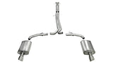 Corsa 10-13 Ford Taurus SHO 3.5L V6 Turbo Polished Sport Cat-Back Exhaust 14315
