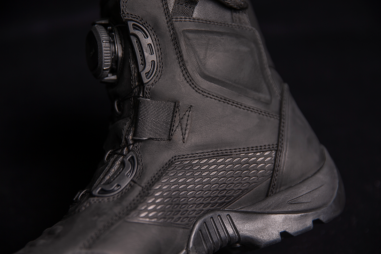 ICON Stormhawk Boots - Black - Size 10 3403-1154
