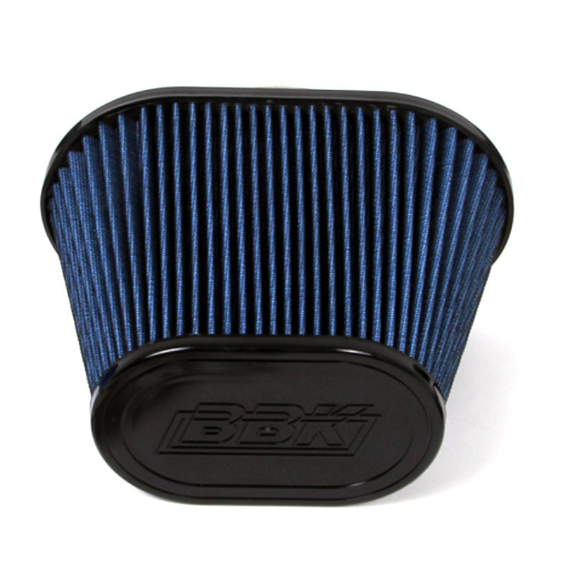 BBK 86-93 Mustang 5.0 Cold Air Intake Kit - Fenderwell Style - Blackout Finish 15575