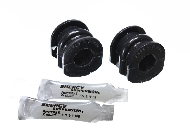 Energy Suspension 03-07 Infiniti G-35 Coupe RWD / 02-09 350Z Black 21mm Rear Sway Bar Frame Bushings 7.5127G