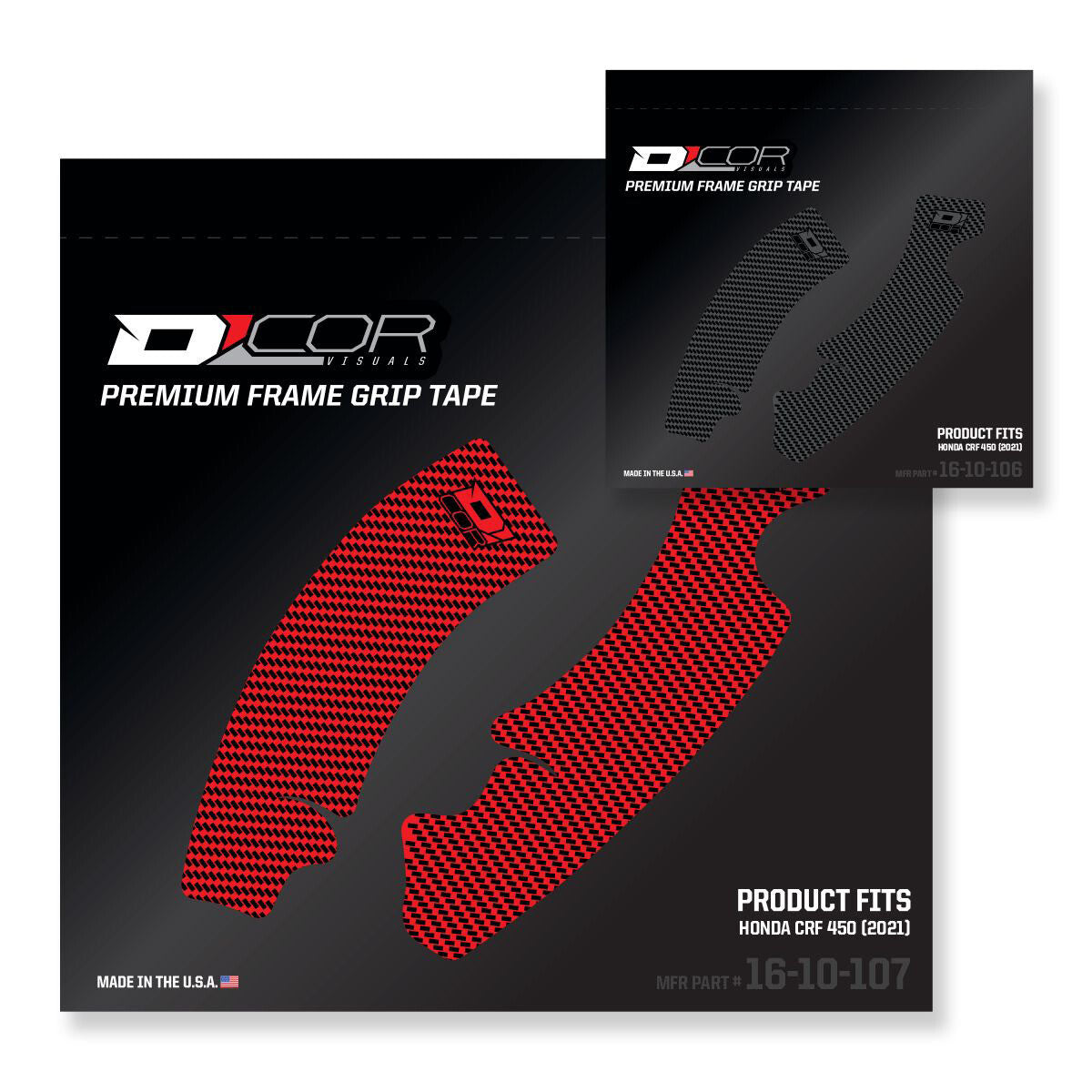 D-COR Frame Grip Tape Red Hon 16-10-107