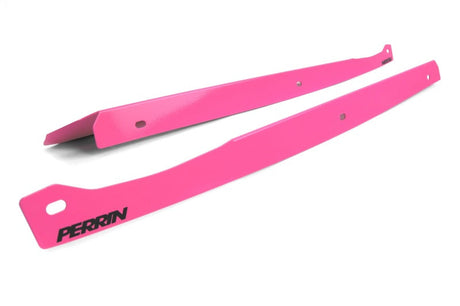 Perrin 08-14 Subaru WRX/STI Fender Shroud Set - Hyper Pink PSP-ENG-549HP