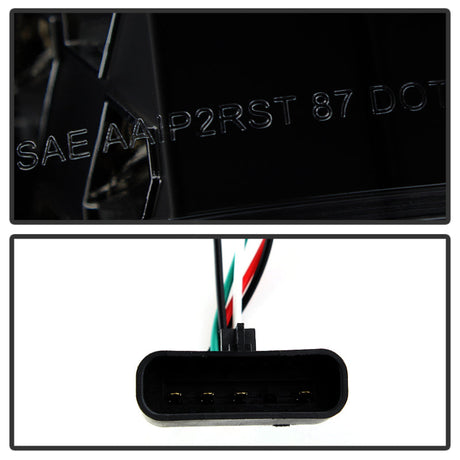 Spyder Chevy C/K Series 1500 88-98/GMC Sierra 88-98 LED Tail Lights Blk Smke ALT-YD-CCK88-LED-BSM 5077981