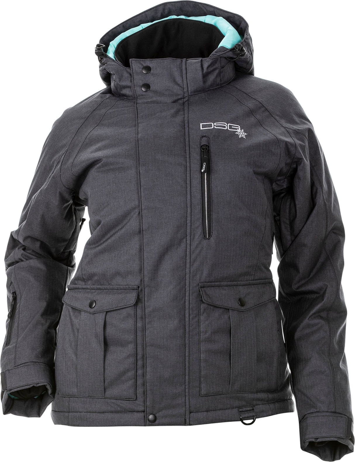 DSG Craze 4.0 Jacket Charcoal Black Lg 51687