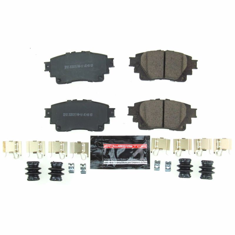 Power Stop 2019 Toyota Corolla Rear Z23 Evolution Sport Brake Pads w/Hardware Z23-2183