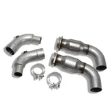 BBK 05-20 Dodge Challenger/Charger 6.1/6.2/6.4L Hemi 3in Catted High Flow Mid Pipe 16481