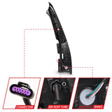 ANZO 2007-2014 Chevrolet TahOE Led Taillights Red/Clear 311297