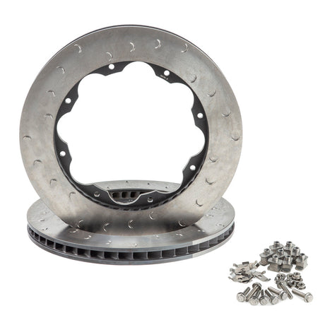 Alcon Nissan R35 GTR Gen 1/2 Rear Left 380X30mm Rotor Ring Kit DKR2175X757C24L