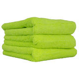 Chemical Guys El Gordo Thick Microfiber Towel - 16.5in x 16.5in - Green - 3 Pack