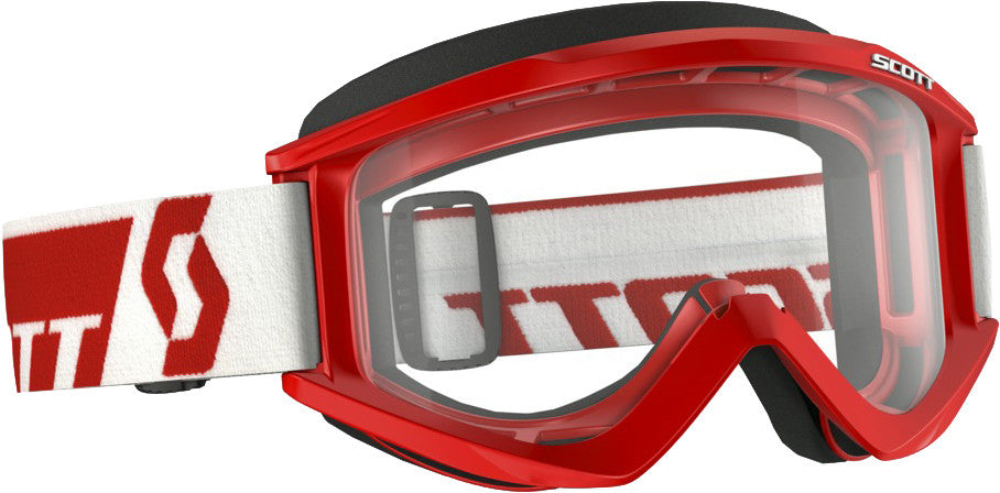 SCOTT Recoil Xi Goggle Red W/Clear Lens 240591-0004043