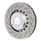SHW 19-21 BMW M2 Competition 3.0L w/o Ceramic Brakes Left Front Drilled LW Brake Rotor (34118072017) BFL48251