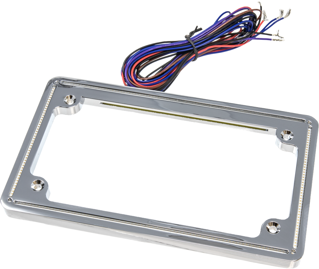 LETRIC LIGHTING COPerfect Plate Light Chrome Universal FitLLC-PPL-C