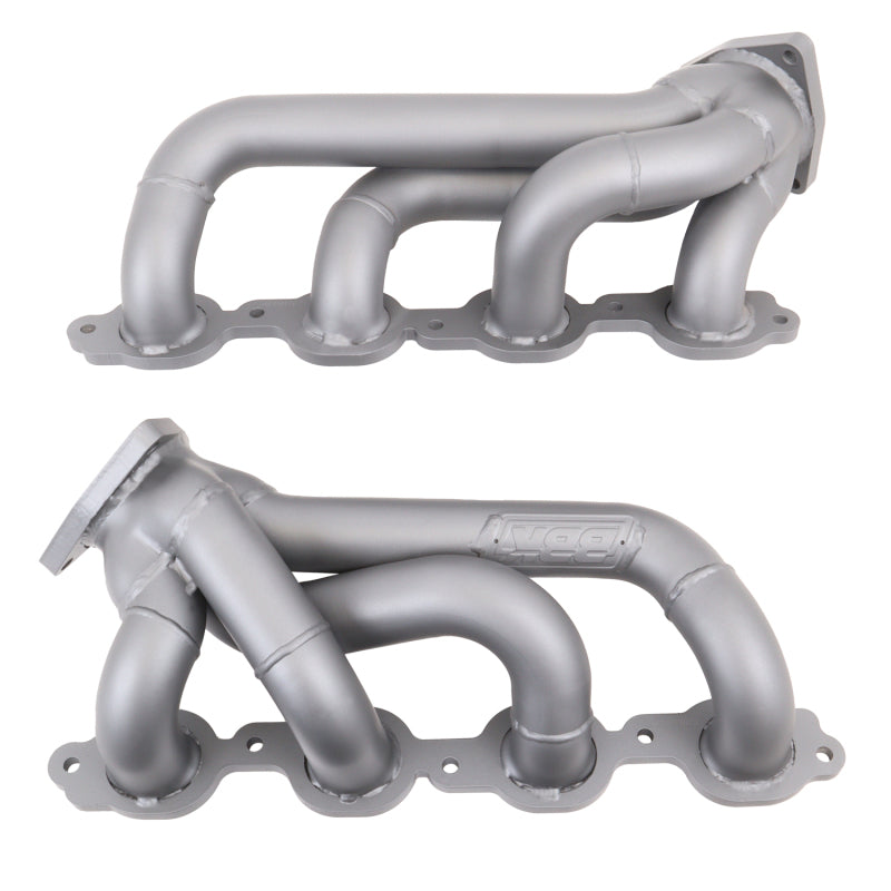 BBK 14-18 GM Truck 5.3/6.2 1 3/4in Shorty Tuned Length Headers - Titanium Ceramic 4047