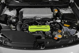 Perrin 22-23 Subaru WRX Pulley Cover (Short Version - Works w/AOS System) - Neon Yellow PSP-ENG-154NY