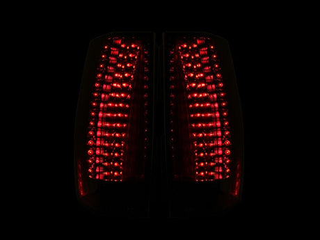 ANZO 2007-2011 Cadillac Escalade LED Taillights Chrome 321287