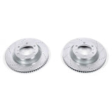 Power Stop 10-19 Lexus GX460 Front Evolution Drilled & Slotted Rotors - Pair JBR1395XPR