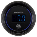 Autometer Cobalt Digital 52.4mm Black 0-100psi Oil Pressure Gauge 6927