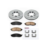 Power Stop 03-04 Nissan Frontier Front Autospecialty Brake Kit KOE1176