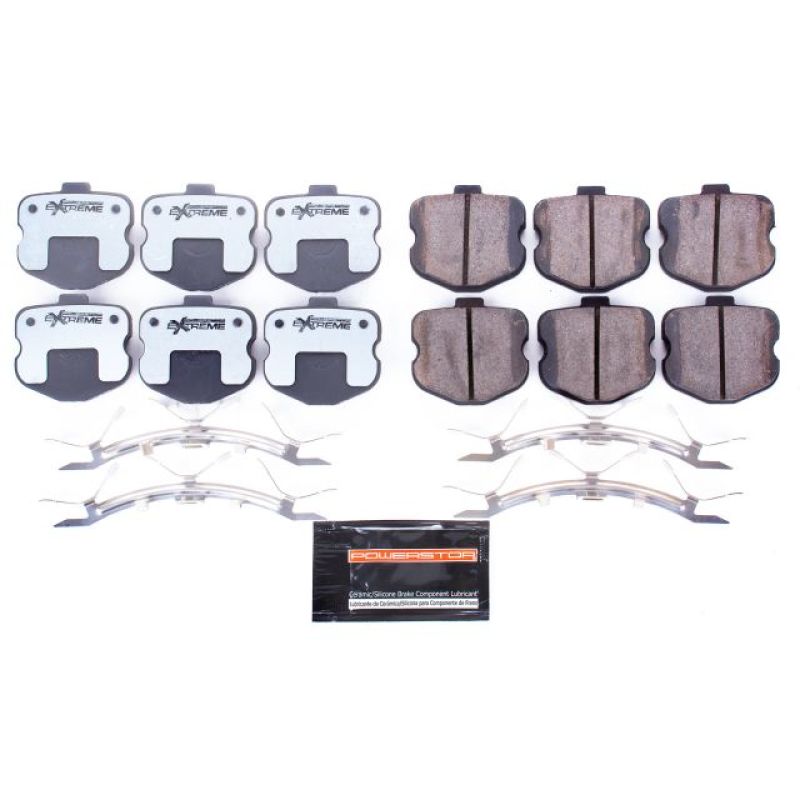 Power Stop 06-13 Chevrolet Corvette Front Z26 Extreme Street Brake Pads w/Hardware Z26-1185F