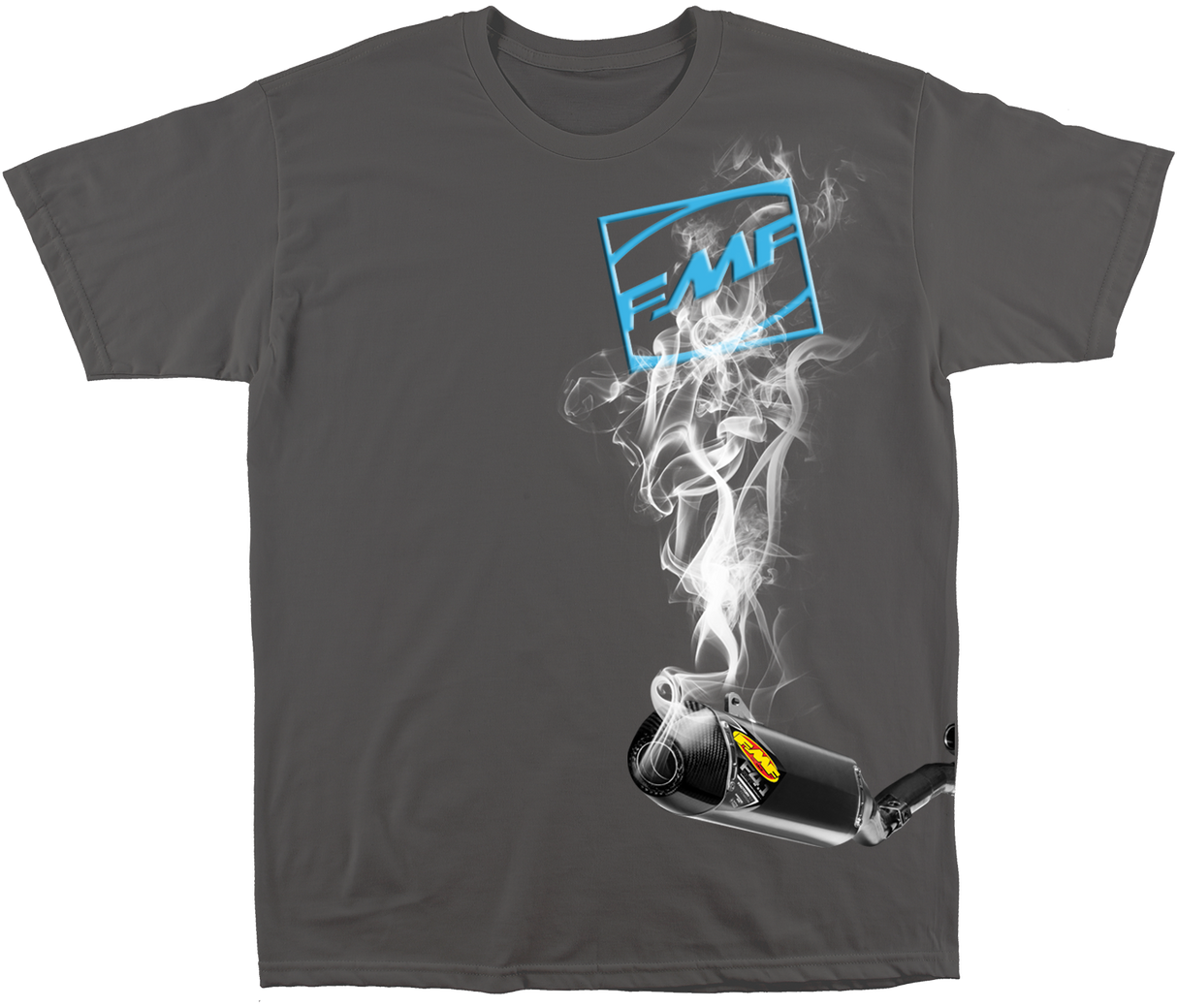 FMF APPAREL Boxcage 2 Tee Charcoal 2x SP9118996-CHA-XXL