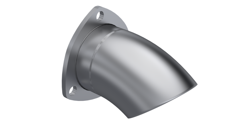 QTP 3in Bolt-On QTEC Adjustable Turn Down 11300