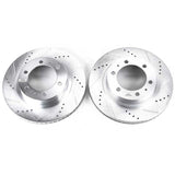 Power Stop 03-09 Toyota 4Runner Front Evolution Drilled & Slotted Rotors - Pair JBR1121XPR