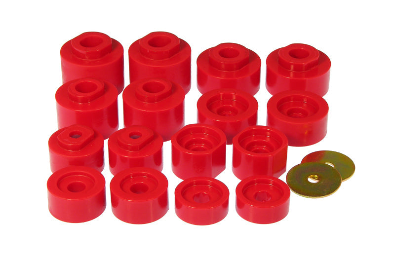 Prothane 01-05 Ford Explorer Sport Track Cab Mounts - Red 6-116