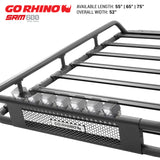 Go Rhino Universal 65in SRM 600 Basket Style Rack - Textured black 5936065T
