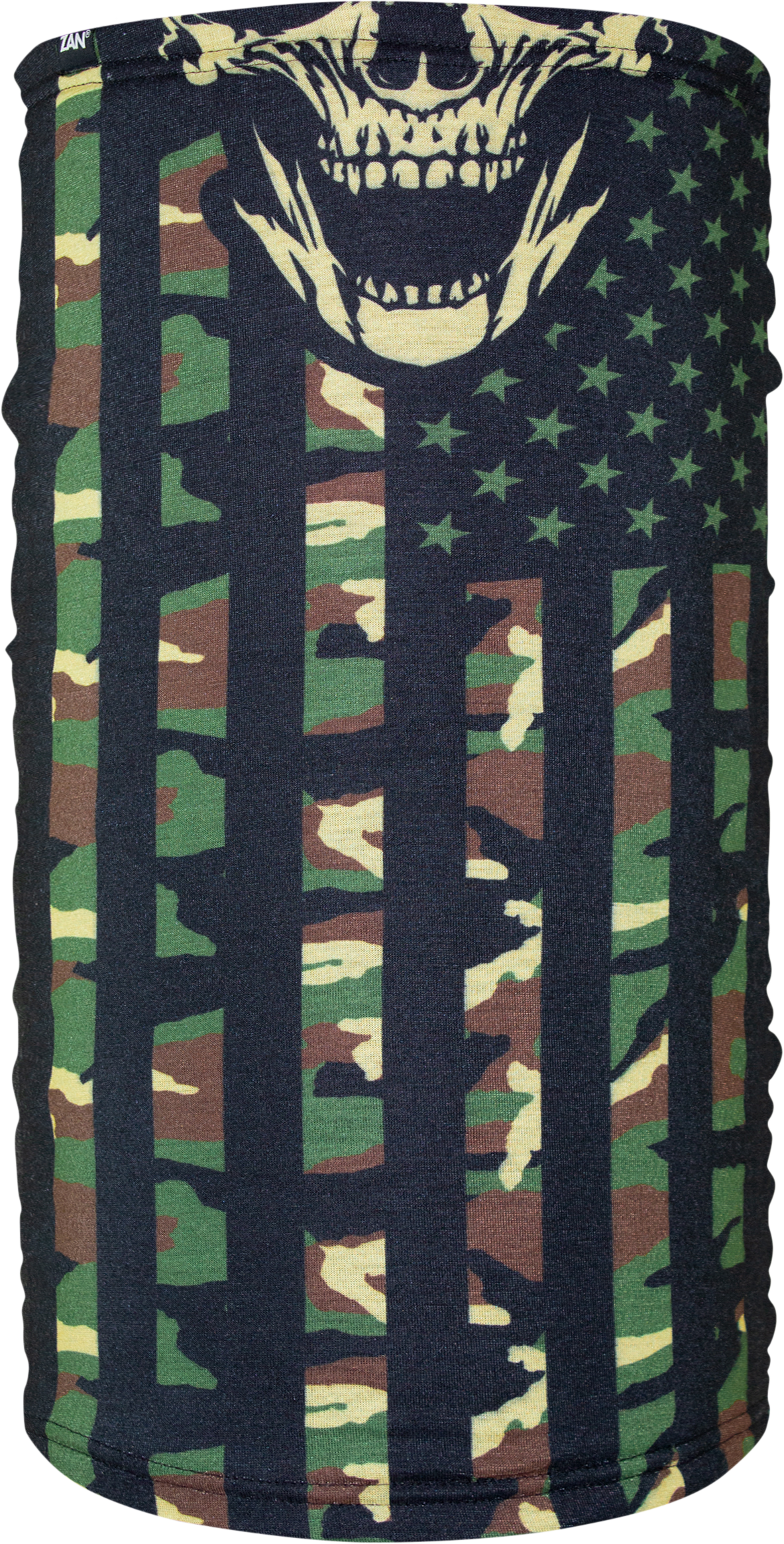 ZAN Motley Tube Fleece Lined Woodland Camo Flag TF460