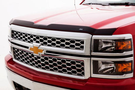 AVS 15-18 Chevy Silverado 2500 Aeroskin Low Profile Hood Shield - Matte Black 377087
