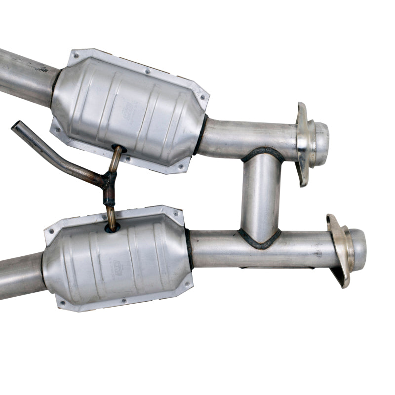 BBK 94-95 Mustang 5.0 High Flow H Pipe With Catalytic Converters - 2-1/2 1563