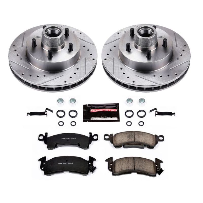 Power Stop 71-73 Buick Centurion Front Z23 Evolution Sport Brake Kit K4539