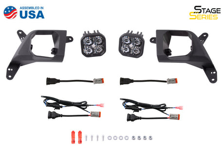 Diode Dynamics SS3 Type SV2 LED Fog Light Kit Pro - White SAE Fog DD6833