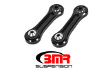 BMR 15-17 S550 Mustang Rear Lower Control Arms Vertical Link (Delrin/Bearing) - Black TCA046