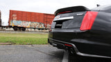 Corsa 2016 Cadillac CTS V 6.2L V8 2.75in Black Xtreme Axle-Back Exhaust 14358BLK