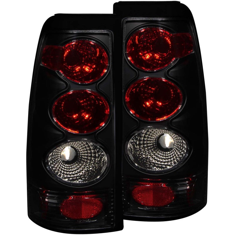 ANZO 1999-2002 Chevrolet Silverado 1500 Taillights Dark Smoke 211160