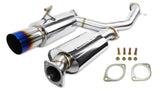 ISR Performance GT Single Exhaust With Burnt Tip - Nissan 370Z IS-GT-370Z-BT
