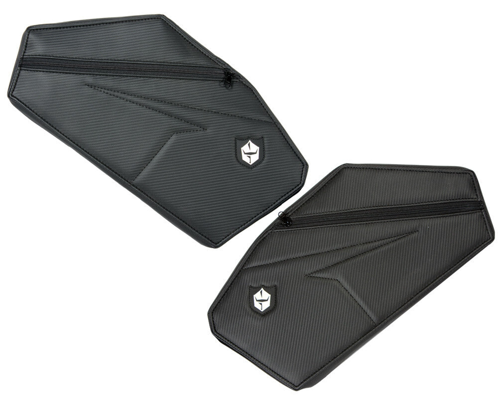 PRO ARMOR Rear Door Knee Pads With Storage Pol P1910Y321BL