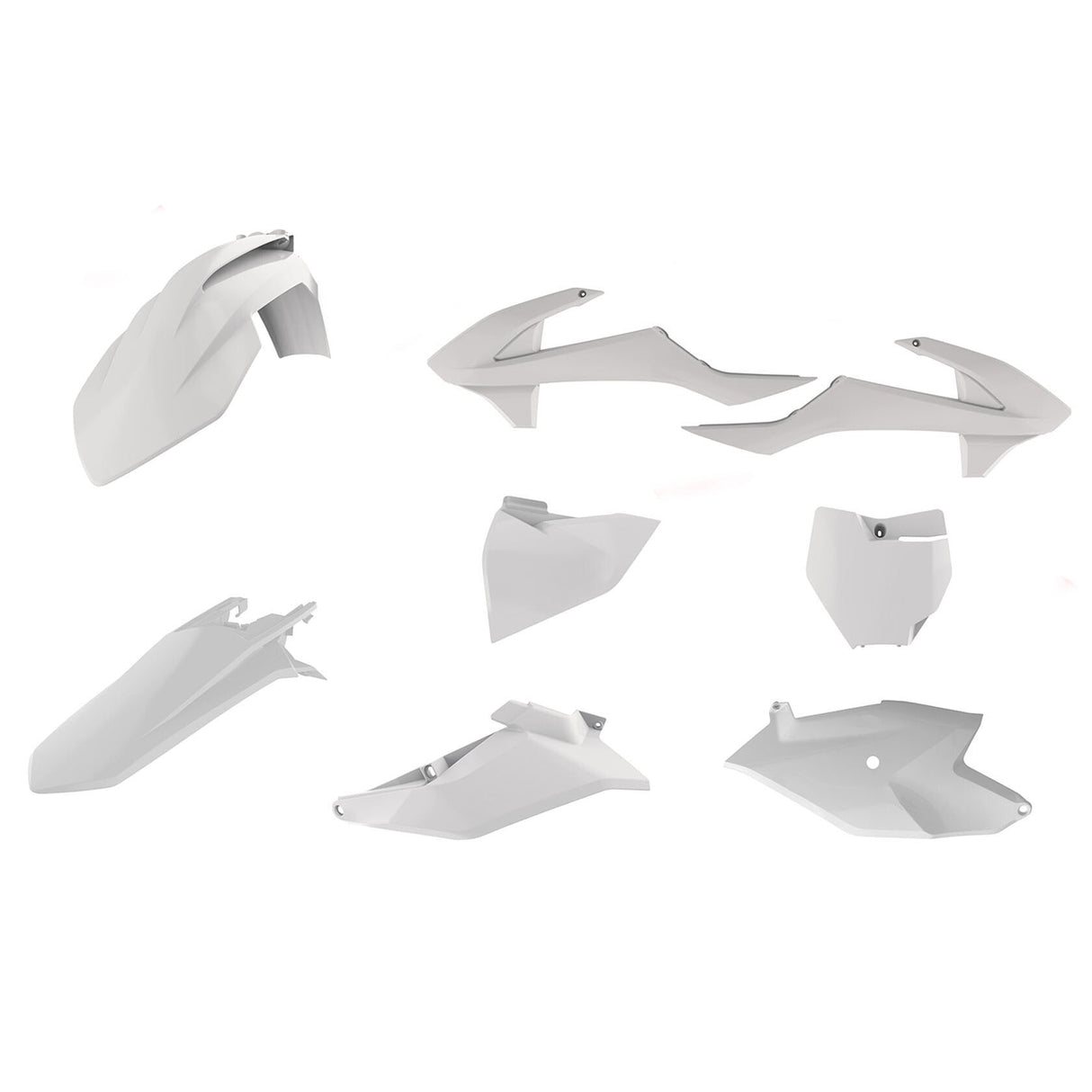 POLISPORT Plastic Body Kit White 90761