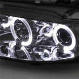 Spyder Mazda 6 03-05 With Fog Lights Projector Headlights LED Halo DRL Smke PRO-YD-M603-FOG-DRL-SM 5042545